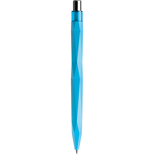 Prodir QS20 PRT Push Kugelschreiber , Prodir, cyanblau / silber poliert, Kunststoff/Metall, 14,10cm x 1,60cm (Länge x Breite), Bild 3
