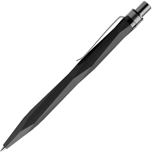 Prodir QS20 Soft Touch PRS Push Kugelschreiber , Prodir, schwarz / graphit satiniert, Kunststoff/Metall, 14,10cm x 1,60cm (Länge x Breite), Bild 4