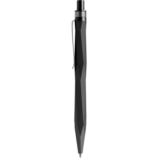 Prodir QS20 Soft Touch PRS Push Kugelschreiber , Prodir, schwarz / graphit, Kunststoff/Metall, 14,10cm x 1,60cm (Länge x Breite), Bild 2