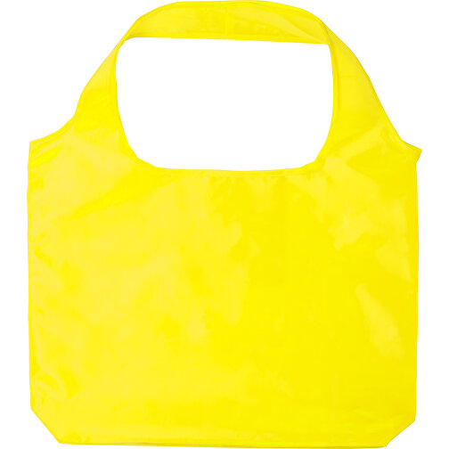 Faltbare Tasche KARENT , gelb, Polyester 190T, 46,00cm x 8,00cm x 33,00cm (Länge x Höhe x Breite), Bild 1