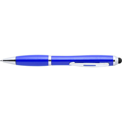 Kugelschreiber Pointer ZERIL , blau, Kunststoff, 14,00cm (Breite), Bild 3