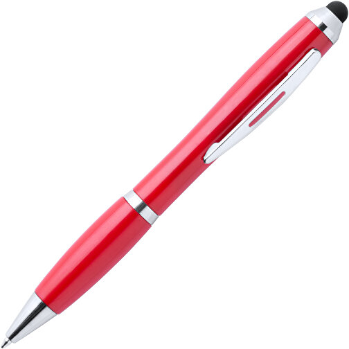 Kugelschreiber Pointer ZERIL , rot, Kunststoff, 14,00cm (Breite), Bild 2