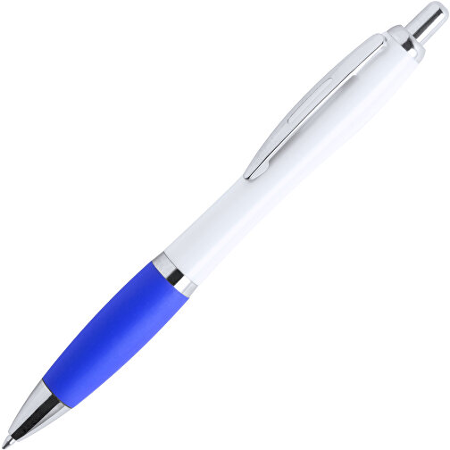 Kugelschreiber TINKIN , blau, Kunststoff, 14,00cm (Breite), Bild 2