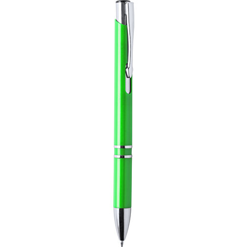 Kugelschreiber YOMIL , grün, Kunststoff, 13,70cm (Breite), Bild 1
