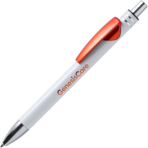 Kugelschreiber WENCEX , orange, Aluminium, 14,10cm (Breite), Bild 2