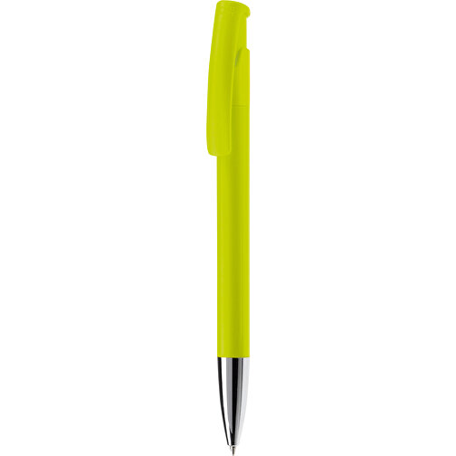 Kugelschreiber Avalon Hardcolour Mit Metallspitze , hellgrün, ABS & Metall, 14,60cm (Länge), Bild 1