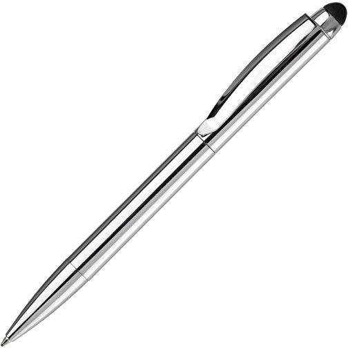 Kugelschreiber Modena Stylus , chrom, Aluminium, 14,70cm (Länge), Bild 2
