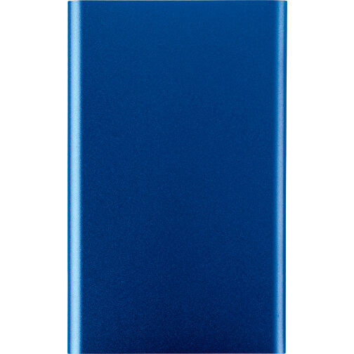 Powerbank Slim 4000mAh , dunkelblau, Aluminium, 11,00cm x 1,00cm x 6,80cm (Länge x Höhe x Breite), Bild 1