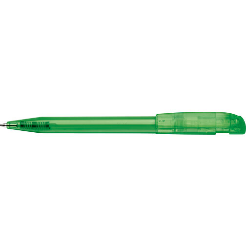 Kugelschreiber S45 Clear Transparent , transparent grün, ABS, 13,80cm (Länge), Bild 3