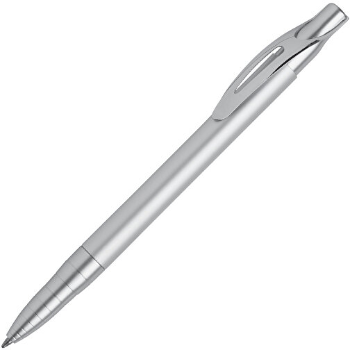 Kugelschreiber Buenos Aires , silber, Aluminium & Metall, 14,00cm (Länge), Bild 2