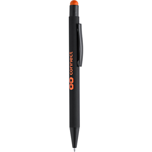 Kugelschreiber Pointer YARET , orange, Aluminium, 14,20cm (Breite), Bild 1