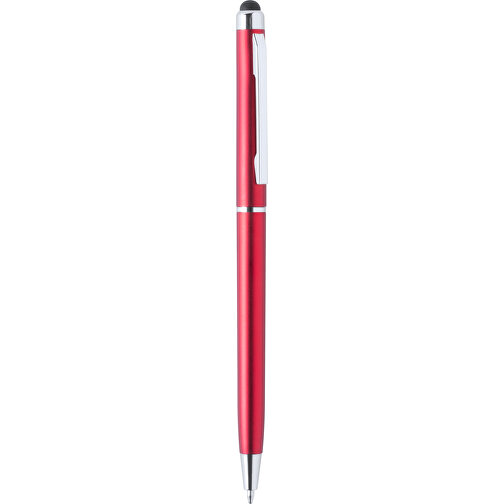 Kugelschreiber Pointer ALFIL , rot, Kunststoff, 13,20cm (Breite), Bild 1