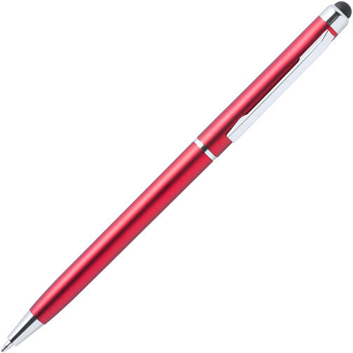 Kugelschreiber Pointer ALFIL , rot, Kunststoff, 13,20cm (Breite), Bild 2