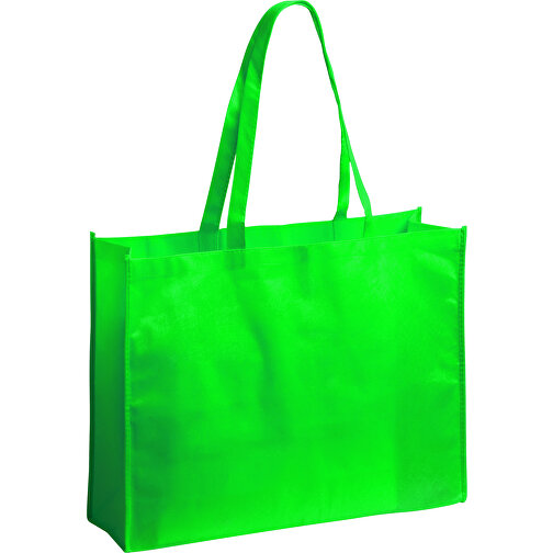 Tasche KAREAN , grün, Non-Woven, 52,00cm x 15,00cm x 40,50cm (Länge x Höhe x Breite), Bild 1