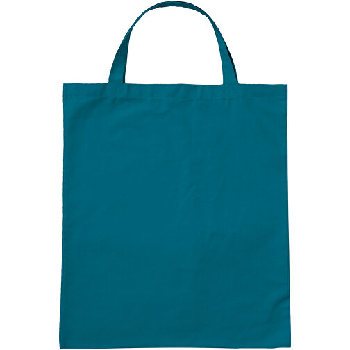 Baumwolltasche Classic , petrol, 100 % Baumwolle, 39,00cm x 29,00cm x 56,00cm (Länge x Höhe x Breite), Bild 1