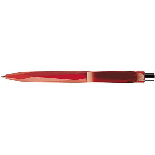 Prodir QS20 PMT Push Kugelschreiber , Prodir, rot / silber poliert, Kunststoff/Metall, 14,10cm x 1,60cm (Länge x Breite), Bild 5
