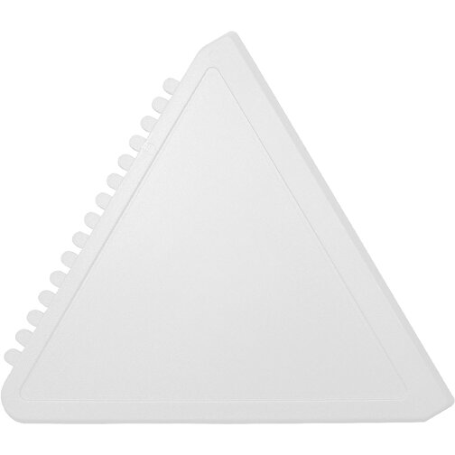 Eiskratzer 'Dreieck' , weiss, Kunststoff, 12,00cm x 0,30cm x 11,60cm (Länge x Höhe x Breite), Bild 1