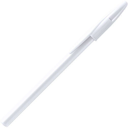 Kugelschreiber UNIVERSAL , weiß, ABS, 14,50cm (Breite), Bild 2