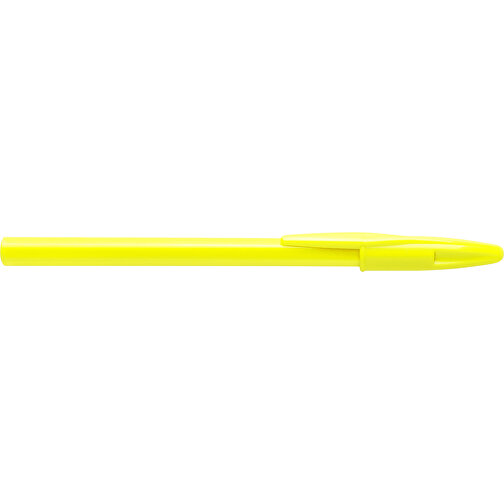 Kugelschreiber UNIVERSAL , gelb, ABS, 14,50cm (Breite), Bild 3