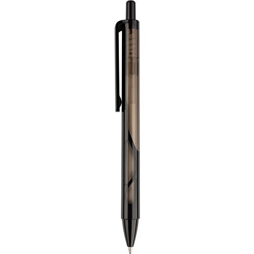 Kugelschreiber Favour Bunt , Promo Effects, schwarz, Kunststoff, 14,20cm (Länge), Bild 2