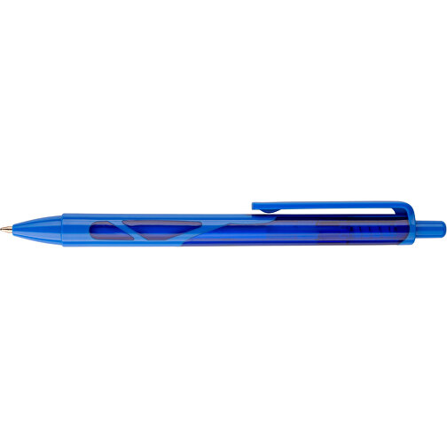 Kugelschreiber Favour Bunt , Promo Effects, dunkelblau, Kunststoff, 14,20cm (Länge), Bild 6