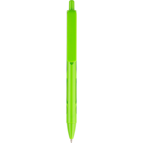Kugelschreiber Favour Bunt , Promo Effects, grün, Kunststoff, 14,20cm (Länge), Bild 3