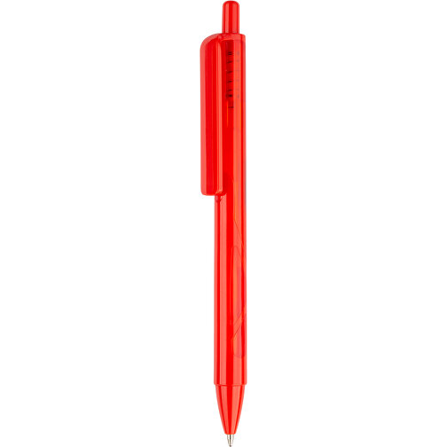 Kugelschreiber Favour Bunt , Promo Effects, rot, Kunststoff, 14,20cm (Länge), Bild 1