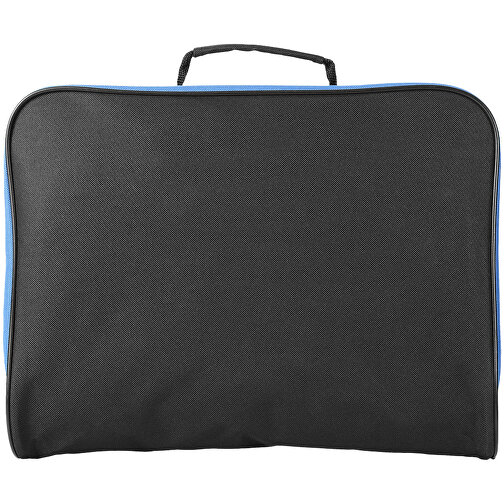 Florida Konferenztasche 7L , schwarz / royalblau, 600D Polyester, 39,50cm x 27,00cm x 7,50cm (Länge x Höhe x Breite), Bild 5