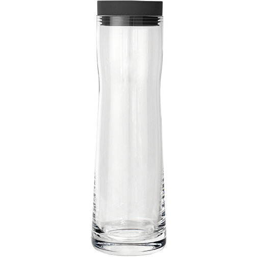 Wasserkaraffe -SPLASH- Magnet , Blomus, magnet, Edelstahl poliert, Glas klar, Silikon, 9,00cm x 29,50cm x 9,00cm (Länge x Höhe x Breite), Bild 1