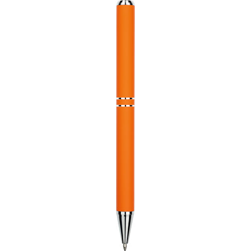 Kugelschreiber Lagos Matt , Promo Effects, orange, Aluminium, 14,60cm x 1,10cm (Länge x Breite), Bild 4