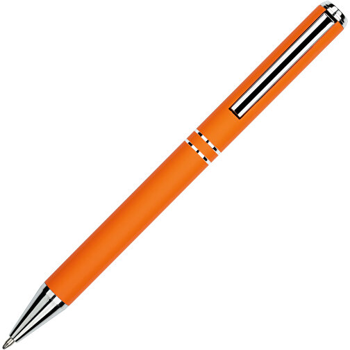Kugelschreiber Lagos Matt , Promo Effects, orange, Aluminium, 14,60cm x 1,10cm (Länge x Breite), Bild 5