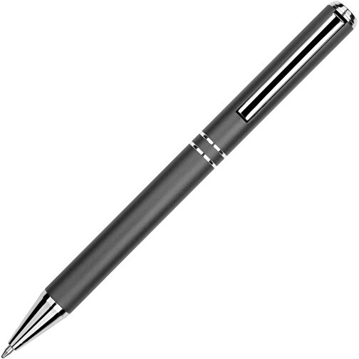 Kugelschreiber Lagos Metallic , Promo Effects, grau, Aluminium, 14,70cm x 2,10cm (Länge x Breite), Bild 5