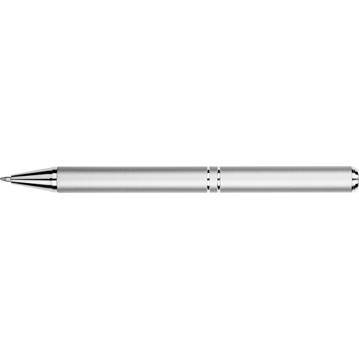 Kugelschreiber Lagos Metallic , Promo Effects, silber, Aluminium, 14,70cm x 2,10cm (Länge x Breite), Bild 8