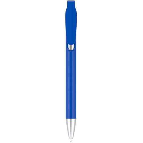 Kugelschreiber – Fanny , Promo Effects, dunkelblau, Kunststoff, 14,00cm x 1,10cm (Länge x Breite), Bild 4