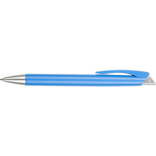 Kugelschreiber Roxi Color , Promo Effects, hellblau, Kunststoff, 14,10cm (Länge), Bild 7