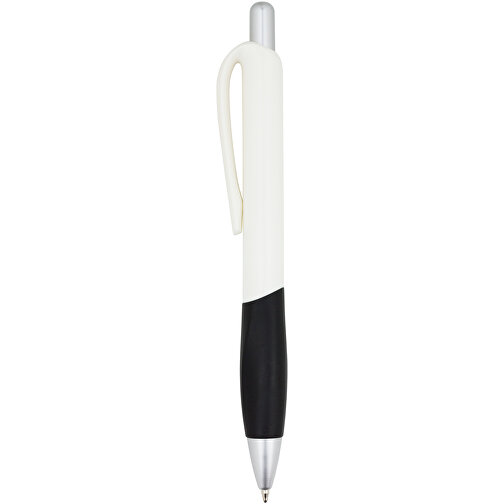 Kugelschreiber Muscle , Promo Effects, schwarz / weiß, Kunststoff, 14,10cm (Länge), Bild 2