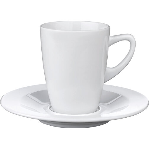Kenia Kaffee Untertasse , Rastal, weiß, Porzellan, 1,80cm (Höhe), Bild 2