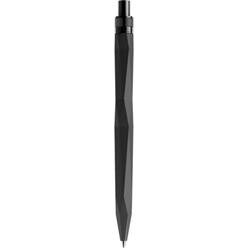 Prodir QS20 Soft Touch PRS Push Kugelschreiber , Prodir, schwarz / schwarz, Kunststoff/Metall, 14,10cm x 1,60cm (Länge x Breite), Bild 3