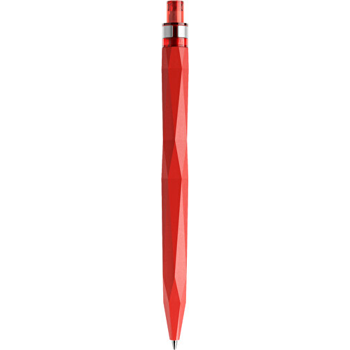 Prodir QS20 PMS Push Kugelschreiber , Prodir, rot, Kunststoff/Metall, 14,10cm x 1,60cm (Länge x Breite), Bild 3
