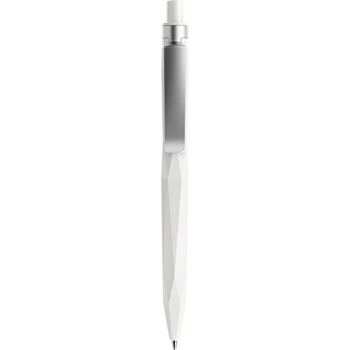 Prodir QS20 PMS Push Kugelschreiber , Prodir, weiß, Kunststoff/Metall, 14,10cm x 1,60cm (Länge x Breite), Bild 1