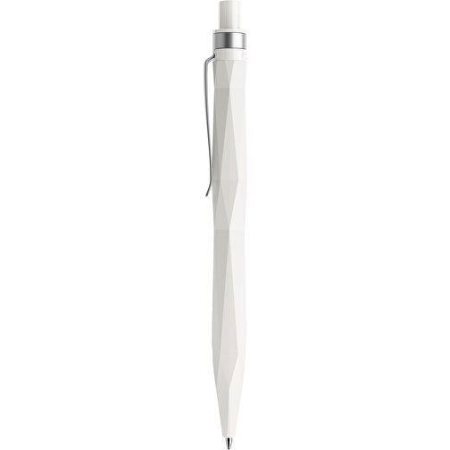 Prodir QS20 PMS Push Kugelschreiber , Prodir, weiss, Kunststoff/Metall, 14,10cm x 1,60cm (Länge x Breite), Bild 2