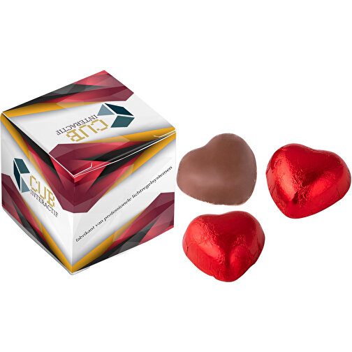 Box mit 3 Schokoladenherzen (Karton) als Werbemittel Auf GIFFITS.de ...