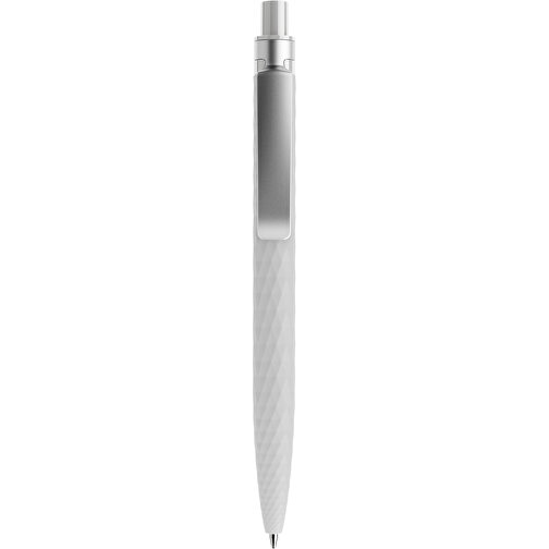 Prodir QS01 Soft Touch PRS Push Kugelschreiber , Prodir, zementgrau, Kunststoff/Metall, 14,10cm x 1,60cm (Länge x Breite), Bild 1