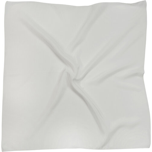 Nicki tørklæde, crêpe de chine af ren silke, uni, ca. 53 x 53 cm, Billede 1