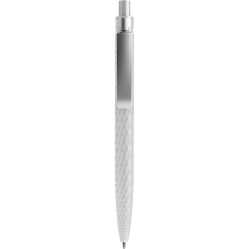 Prodir QS01 PMS Push Kugelschreiber , Prodir, zementgrau, Kunststoff/Metall, 14,10cm x 1,60cm (Länge x Breite), Bild 1