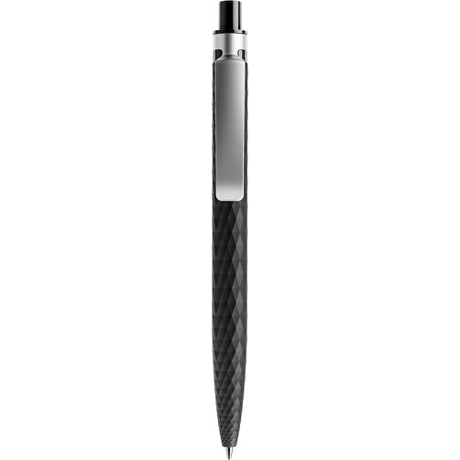 Prodir QS01 PMS Push Kugelschreiber , Prodir, schwarz, Kunststoff/Metall, 14,10cm x 1,60cm (Länge x Breite), Bild 1