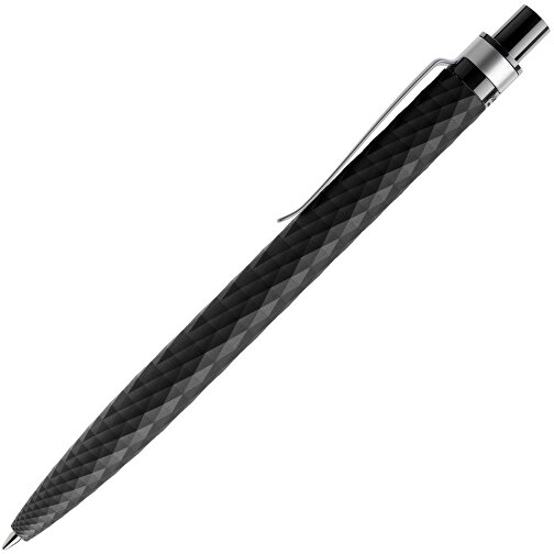 Prodir QS01 PMS Push Kugelschreiber , Prodir, schwarz, Kunststoff/Metall, 14,10cm x 1,60cm (Länge x Breite), Bild 4