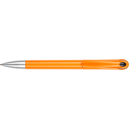 Kugelschreiber Halo , Promo Effects, orange / schwarz, Kunststoff, 14,00cm (Länge), Bild 6