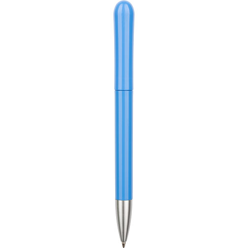 Kugelschreiber Halo , Promo Effects, blau / weiß, Kunststoff, 14,00cm (Länge), Bild 3
