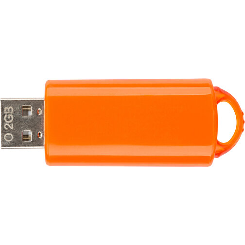 USB-Stick SPRING 3.0 64GB , Promo Effects MB , orange MB , 65 GB , Kunststoff MB , 10 - 45 MB/s MB , 5,80cm x 1,20cm x 2,10cm (Länge x Höhe x Breite), Bild 4